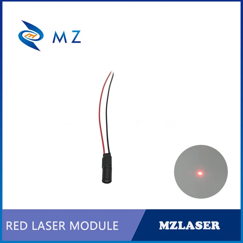 Modulo diodo laser punto rosso vendita caldo compatto mini D6mm 670nm 10mw 3-5V macchina di livello industriale laser punto rosso