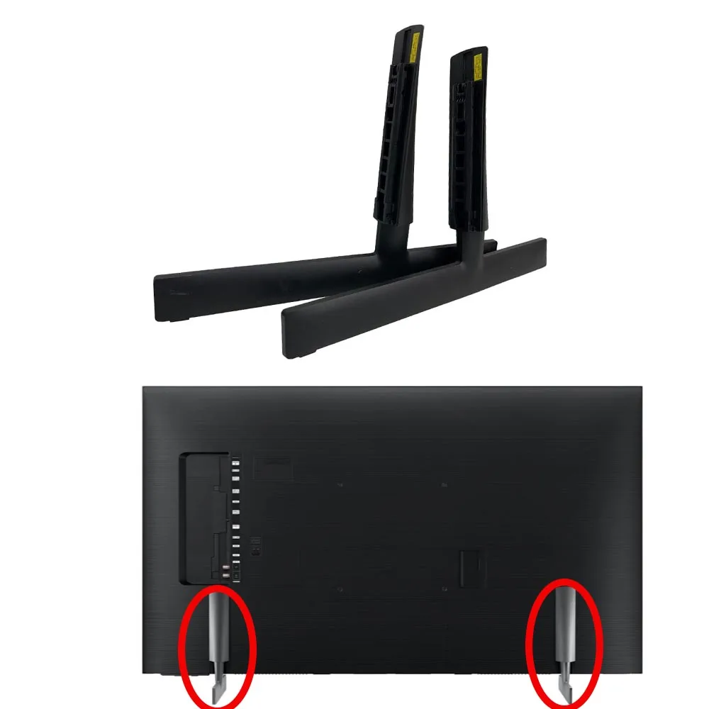 For Samsung Smart TV stand Legs a pair 75inch bracket UN75AU8000FXZA QN75Q60AAFXZA BN96-52640B BN63-19336B L+R