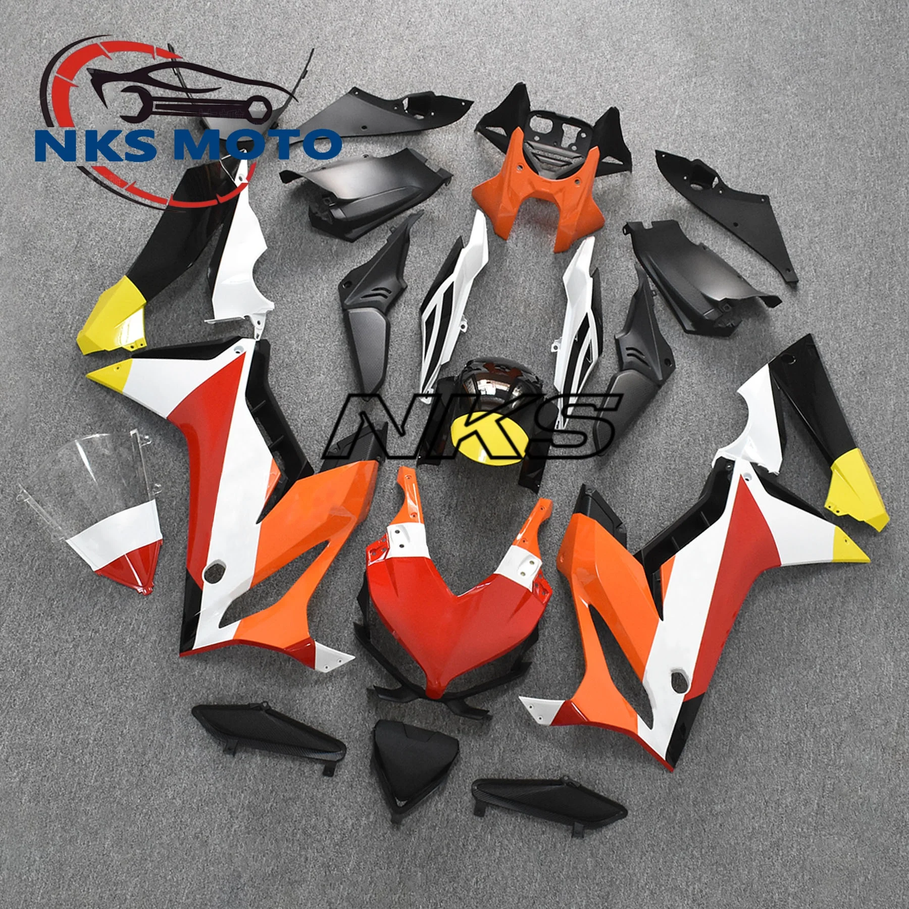 Fender Frame Cover Fuel Tank Side Panel Fairing Kit Carbon Fiber Paint Accessories For HONDA CB650R CBR650R 2019-2023 2021 2022 2