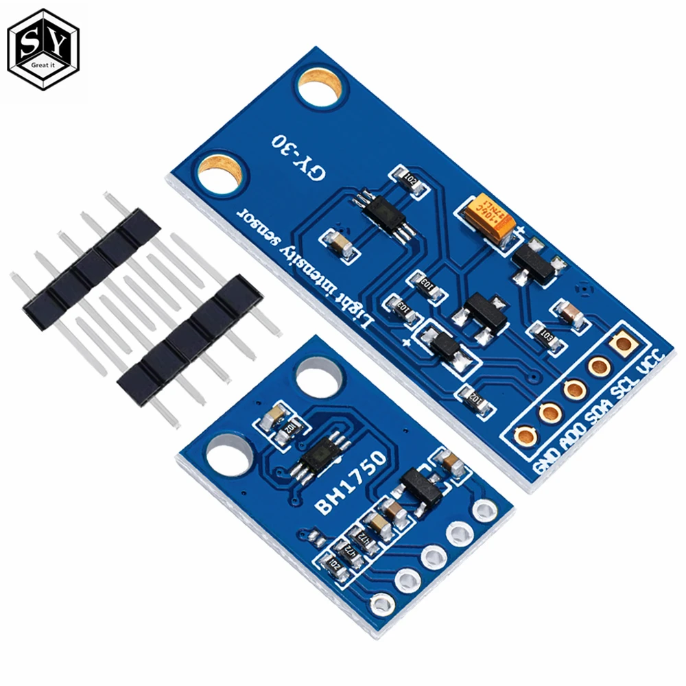 1PCS  GY-30 GY-302 BH1750 BH1750FVI light intensity illumination module 3V-5V for Arduino