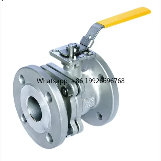 Carans Stainless Steel Double Acting Dn75 Flanged Connection 2 Pc Piece Ball Valve Manual Water OEM PN40 Price