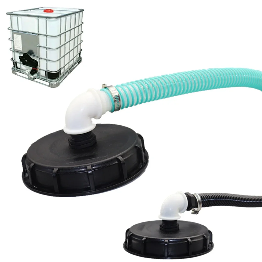 Automatic Filling Machine IBC Cover DN 150 With Spiral Hose And Connection Kit Garden Watering Devices Irrigation Equipment Part
