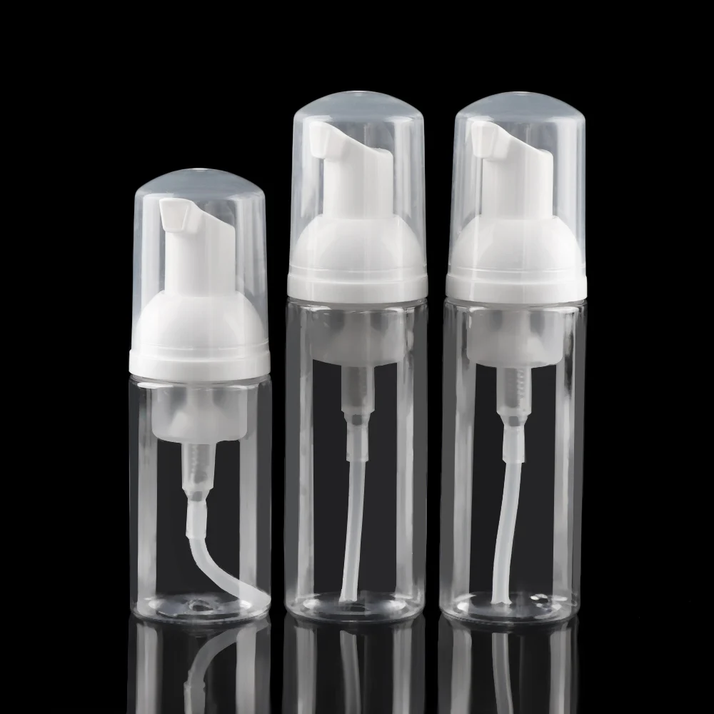 30/60/100ML Bottiglia di Schiuma di Plastica Sapone Mousse Dispenser di Liquido, Schiuma Shampoo Lozione Gel Doccia Pompa di Schiuma Bottiglie Cosmetici QIWU