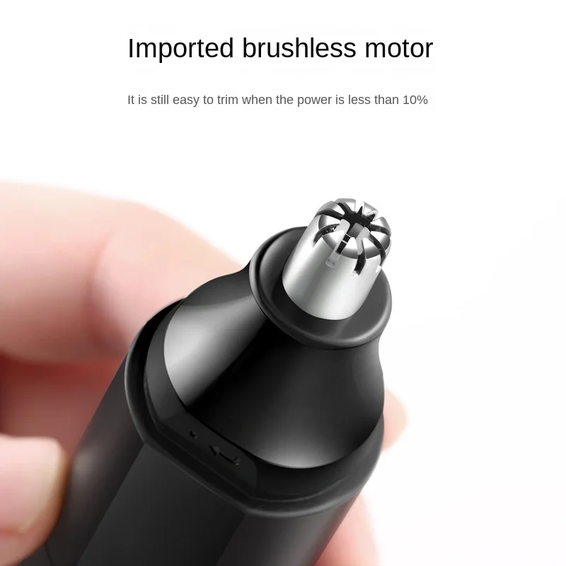 2023 New Cordless Electric Nose Hair Trimmer Eyebrow Trimmer Nose Hair Scraper Nose Hair Trimming Clippers