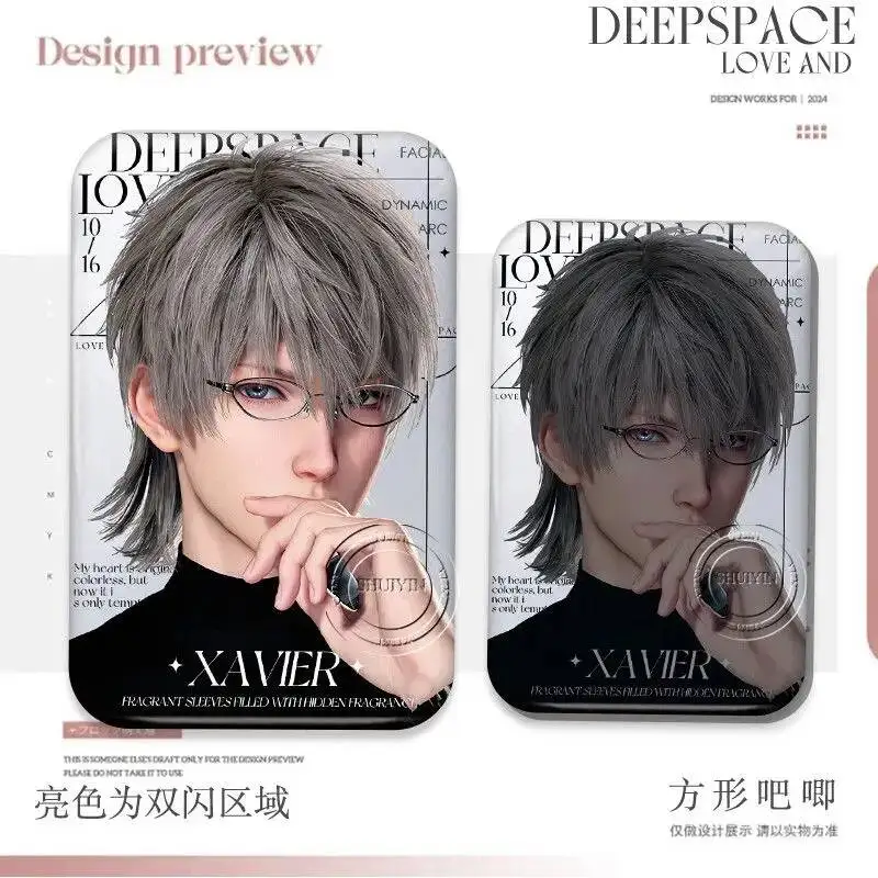 

Love And Deepspace Xavier Zayne Rafayel Sylus Cosplay Halloween Metal Badge Cute Bag Decor Pin Fans Acg Christmas Present