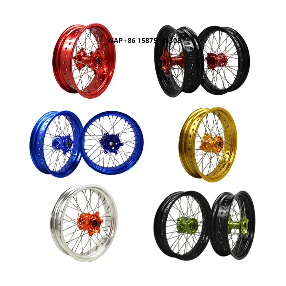 

Motorcycle Accessories RMZ250 450 Supermotard Wheels 17 Inch Motorcycle Rim
