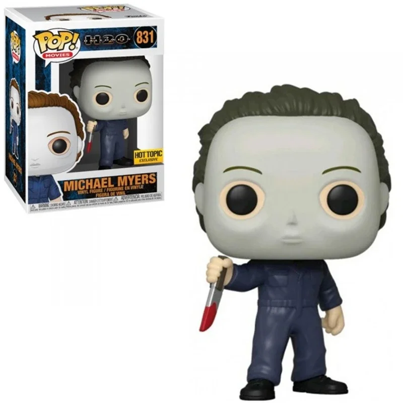 FUNKO POP  Newest Movies H2O MICHAEL MYERS #831 Vinyl Figures Model Toys for Children Gift