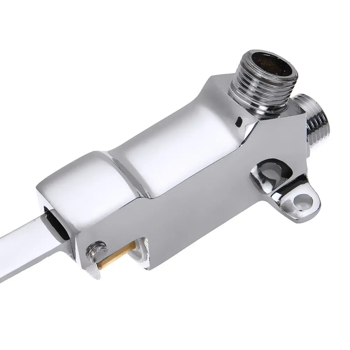 

Смеситель для раковины с одним холодным краном, для больниц и отелей, с ножным управлением, медный, для ванной комнаты