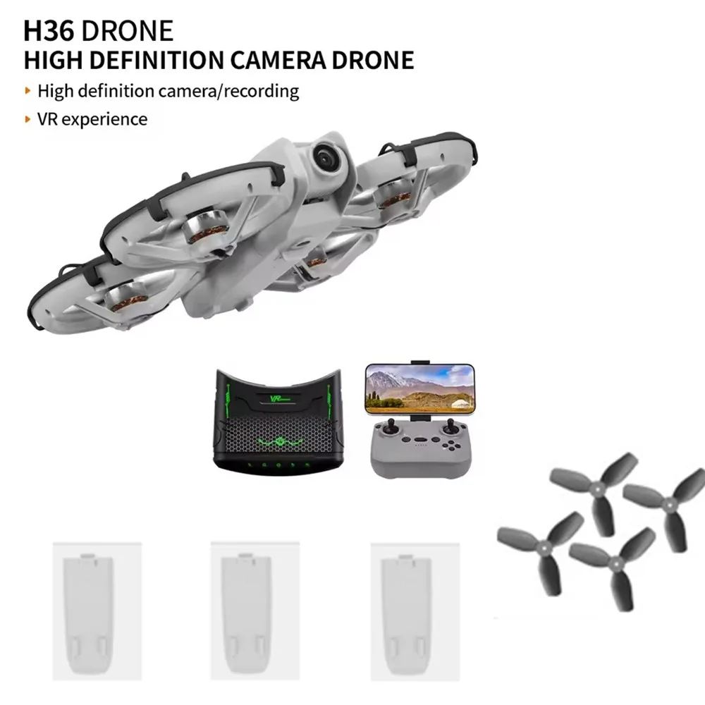 

H36 RC Drone Battery Accessories 3.7V / Propeller Blade / Use For H36 RC Drone Parts