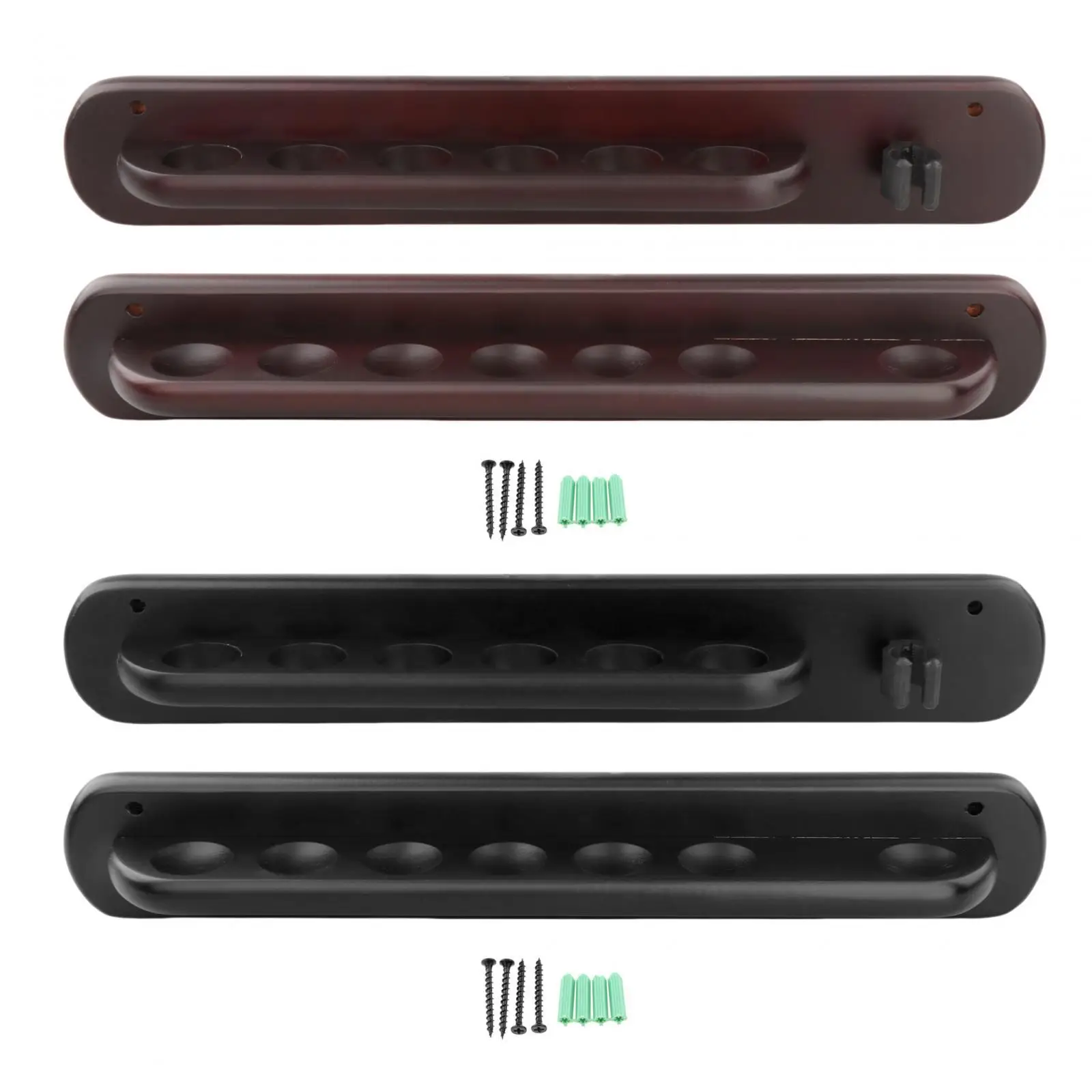 

Деревянная стойка для бильярдных кий содержит 6-х киев, настенный держатель для кия для клубов