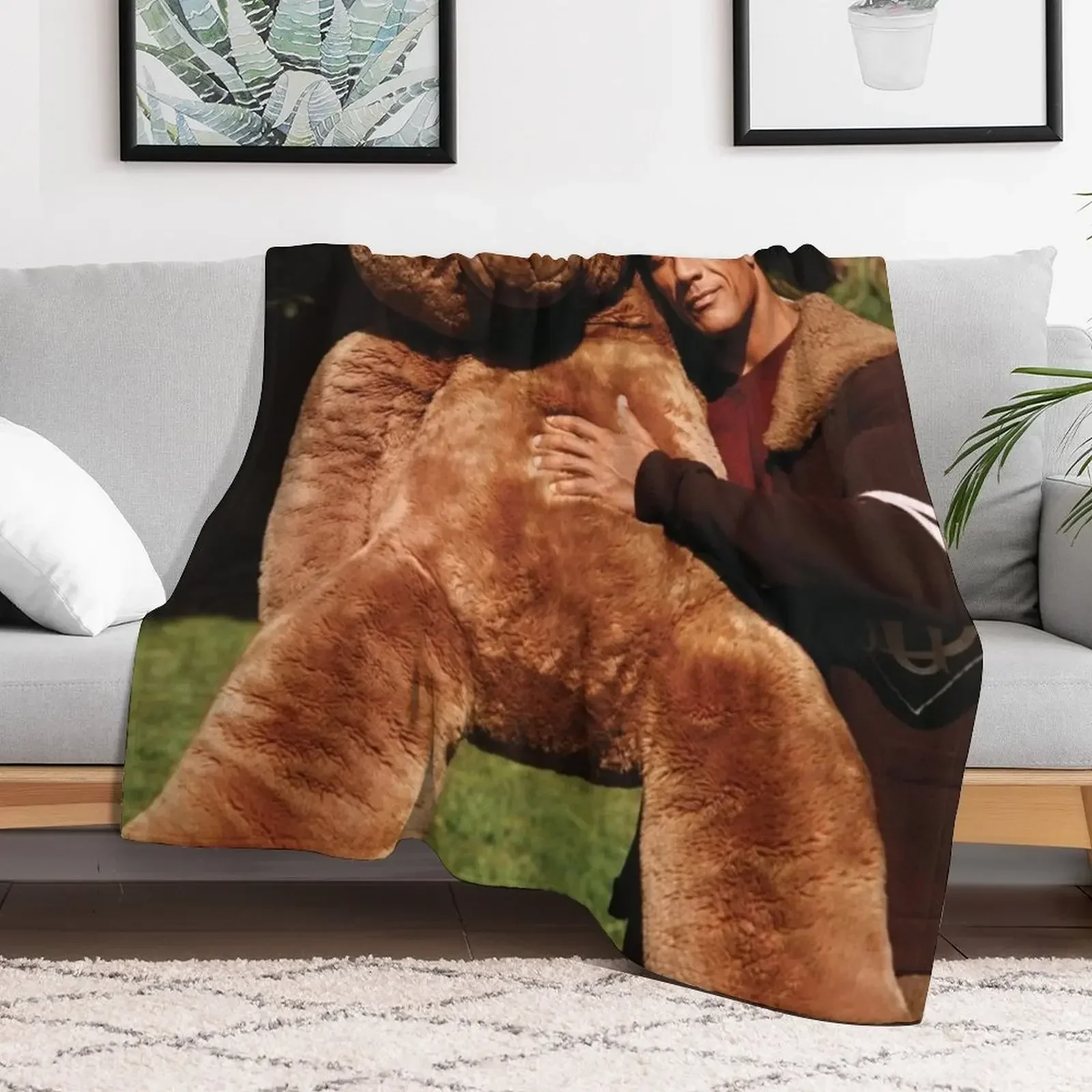 the rock n bear Throw Blanket Blankets For Bed blankets and throws Blankets