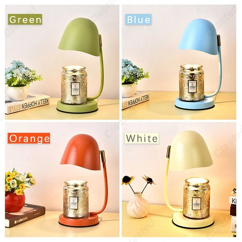 Creative Romantic Eggshell Aromatherapy Wax Melting Lamp Dimming Timing Home Living Room Bedroom Bedside Atmosphere Lamps