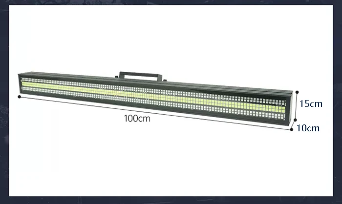 LED Pixel Licht 1296*5050 LED RGB/RGBW Streifen Licht Strobe Dimmer DJ Beleuchtung Disco Streifen Licht RDM – Detail 3