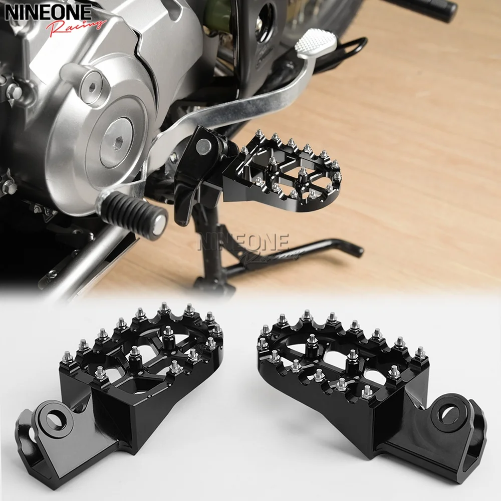 

For Honda Hunter Cub CT125 Trail125 2019-2025 JA55 JA65 High Quality Off Road Black Foot Pedal Motorcycles Accessories