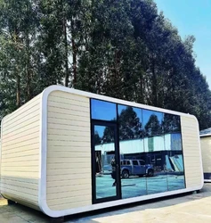 Custom homestay Capsule Space Carbin, prefab Mobile Smart modular homes, prefabricated IOT Building automation/building control