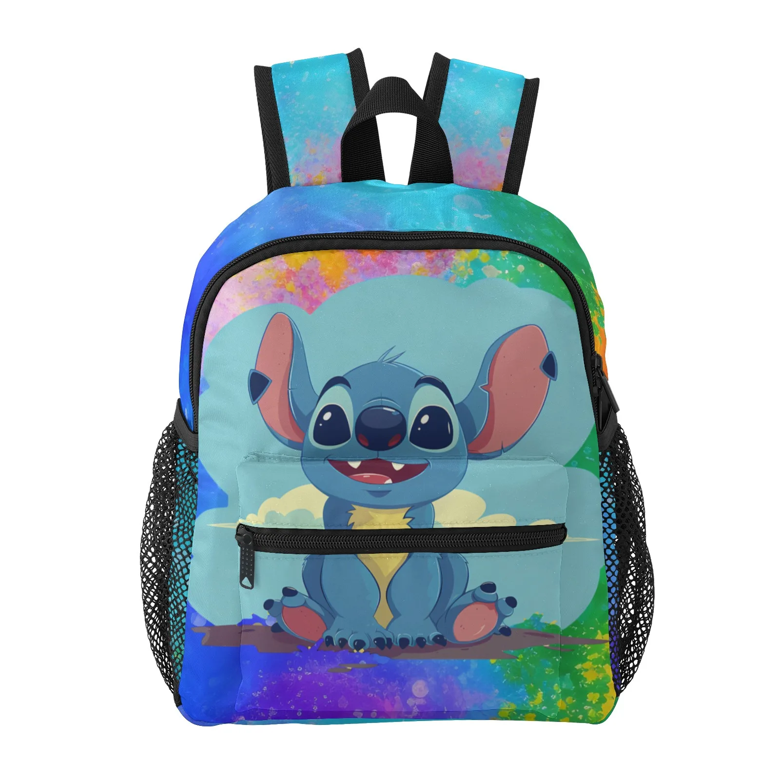 

Stitch-милый мультяшный персонаж Sac A Dos, детские школьные сумки с принтом, сумка высокого качества, 12-дюймовый школьный рюкзак, сумка