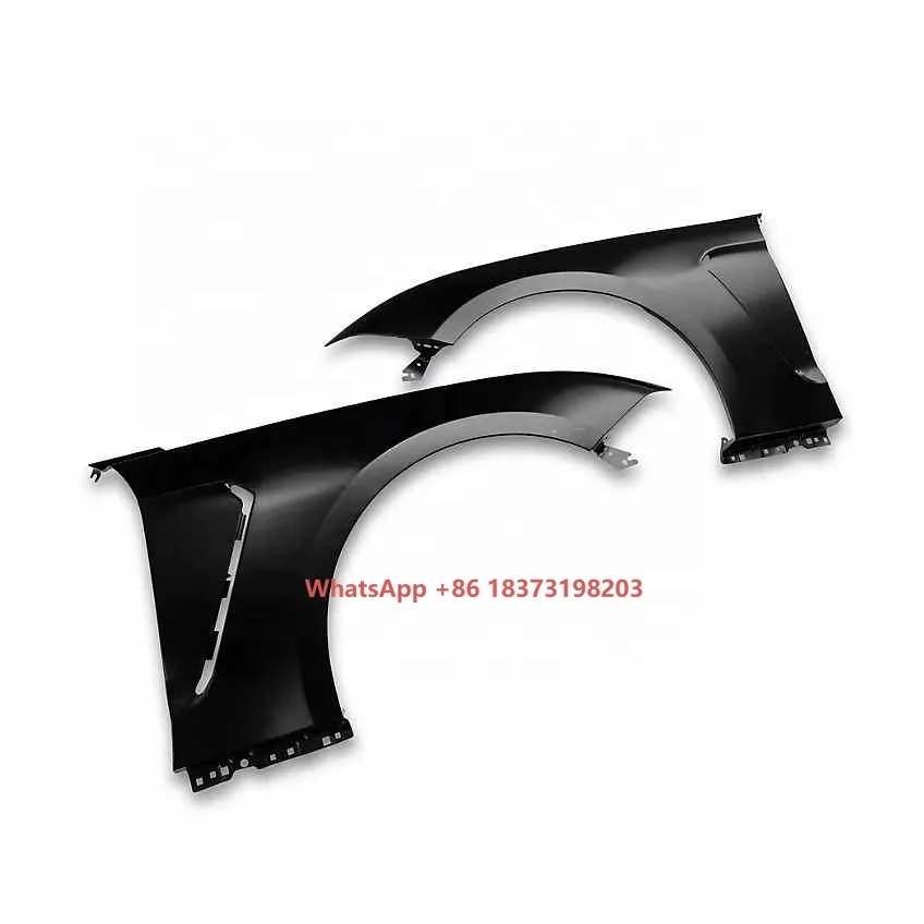 MP Concepts GT350 Style Replacement Fender Aluminum Fenders for Mustang Gt350 GT500 Bumper Conversion 2018-2023