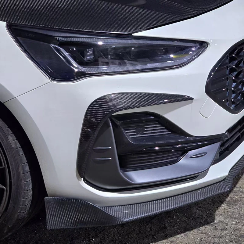 Image 5: 2022 à 2024 pour Ford Focus MK4.5 ST Line voiture pare-chocs avant Canard Spoiler diffuse séparateur Air Vent garniture corps Kit Tuining ABS