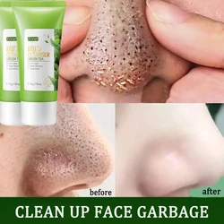 Green Tea Facial Cleanser Deep Cleansing Oil Control Soothe Skin Birghten Skin Tone Remove Blackhead Acne Shrink Pores Skin Care