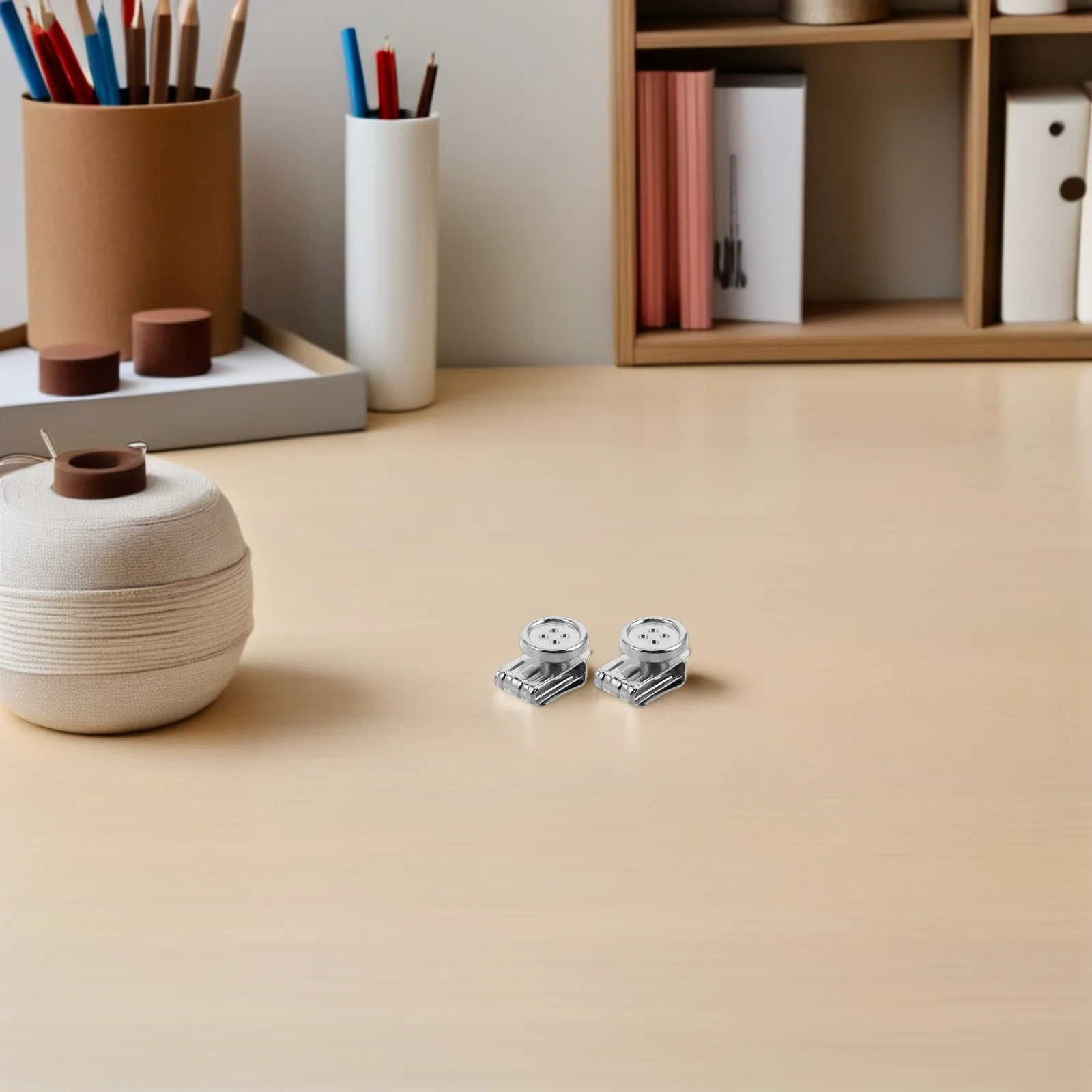 

8Pcs Suspenders Buttons No Sew Metal Brace Movable Clips for Jeans Pants Hats Casual Wear Universal Adjustable Replacement