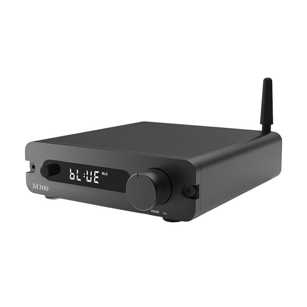 -AT52 Decoder Amplifier Integrated Machine M300 Fever USB D Class Digital Amplifier Home Bluetooth High Power Amplifier