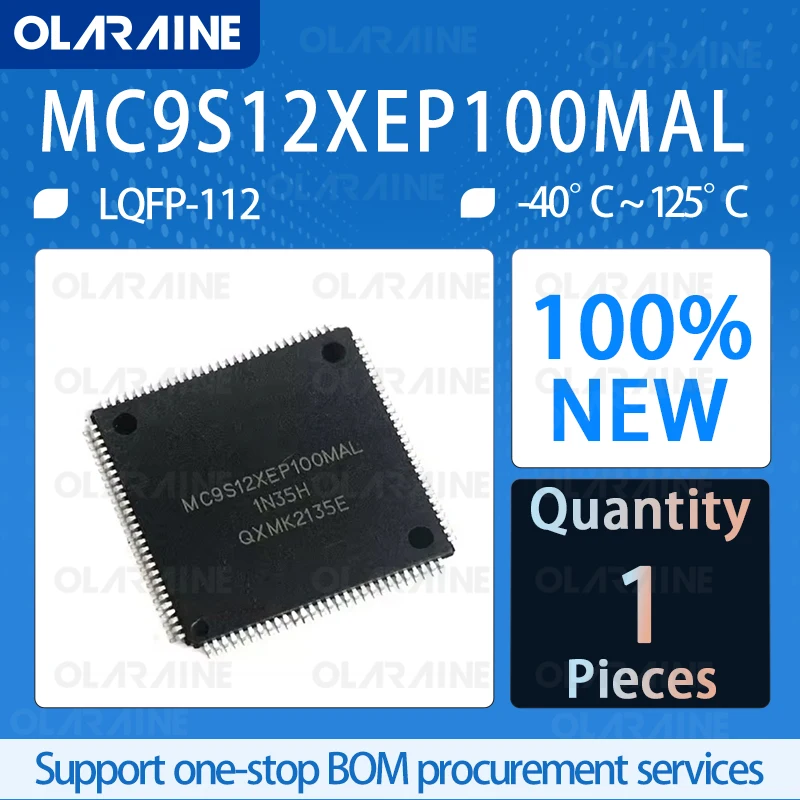 MC9S12XEP100MAL LQFP-112 100%New HCS12X Embedded Processors 16-bit Microcontrollers - MCU IC chip circuit controller olaraine