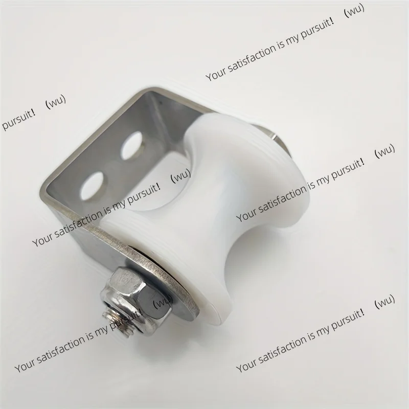 Smooth Glide Nylon U-Groove Wheel Roller with Stainless Steel Bracket  Sliding Gate Industrial Machines