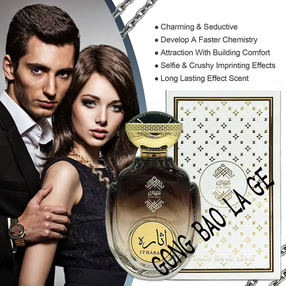 ​High Quality Unisex Flirting Perfume 100ml Pheromone Eau De Parfum Lasting Floral Scent Spray Cologne Perfumes Mujer Originales