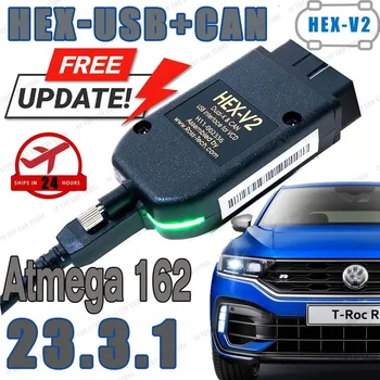 1996-2017 Car V23.3.1 VAG Scanner VAG Tool VAG KKL OBD2 Diagnostic Cable Multi-Language OBD2 Scanner HEX V2 VAGCOM for VW
