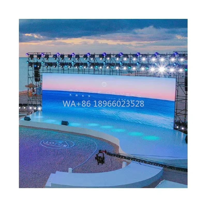 حار بيع شاشة LED خارجية P3.91 للأحداث والمرحلة #1