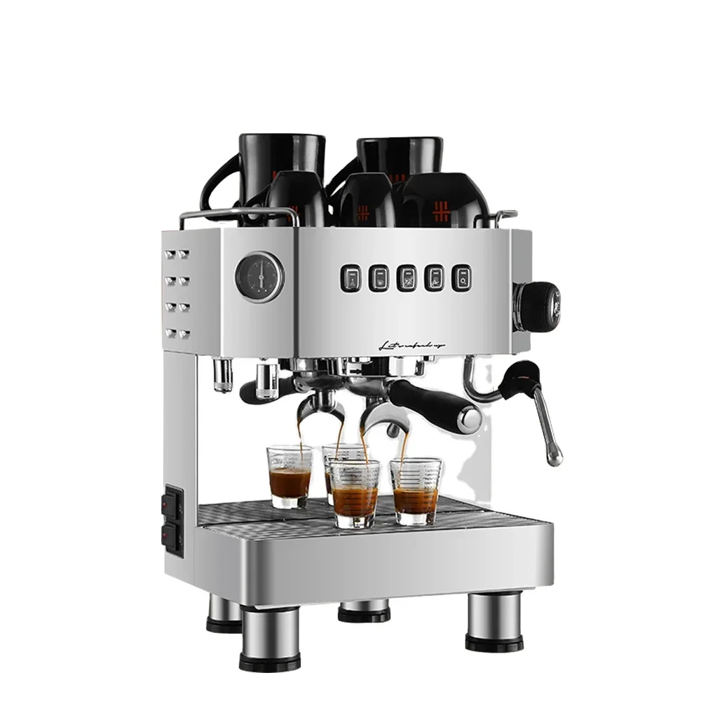 Commercial Semi-automatic Espresso Professional Freshly Ground Coffee Machine