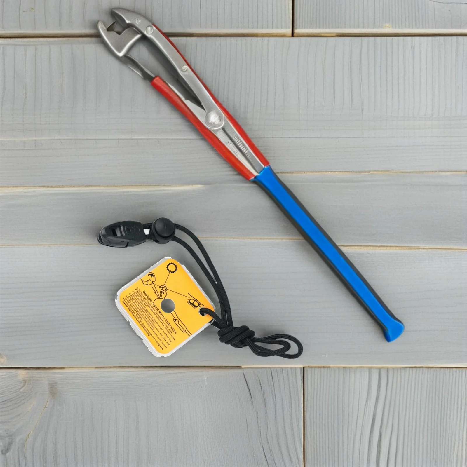 

Survival Signal Mirror Orange Outdoor Emergency Reflective Glass For Long Distance Communication Camping Hiking Hunting