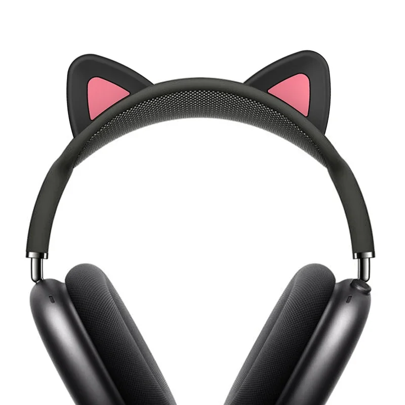 Earphone Headband For AirPods Max Ear Cushion Cover Cute Cat Silicone Headphone Accessories Head Band Protectors For AirPods Max view 5