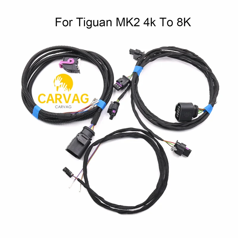 

For VW Tiguan MK2 Park Pilot Parking Wires Front Update 4K TO 8K PDC OPS Install Cable harness