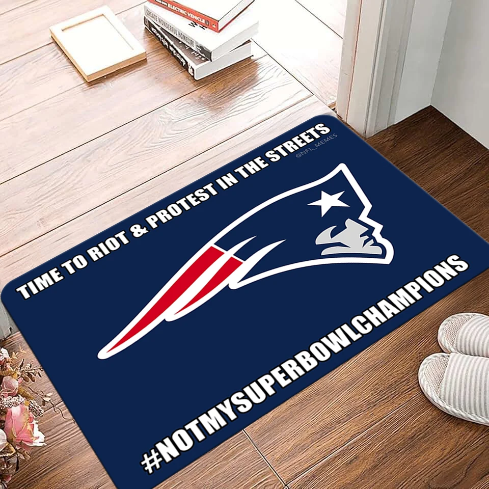 New England P-Patriots Room Carpet, Very Suitable For Bedrooms, Sofas, Doormats, Decorative Rugs, Non-Slip Floor Mats