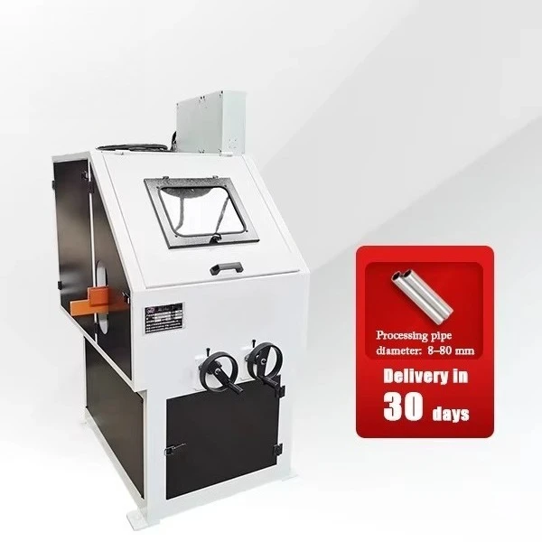 JUHUA Automatic Engine-Powered 4kw Polishing Buffing Grinding Machine for Pipe Tube Bar Metal Surface Belt Sander Long Service