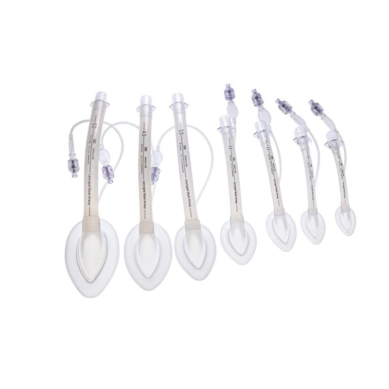 

Canack 7PCS Disposable Silicone Laryngeal Mask Airway High-quality Anesthesia Breathing Accessories