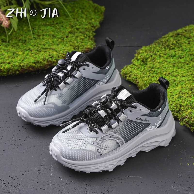 Spring Autumn New Anti slip Wear resistant Leisure Campus Sneaker Knitted Mesh Breathable Sports Shoes Lightweight Running Shoes