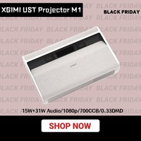XGIMI M1 2025 NEW Ultra Short Throw Projector 1080p 4k Smart Andr oid Wifi 450 Lumens Throw Projector Home Theater Projector