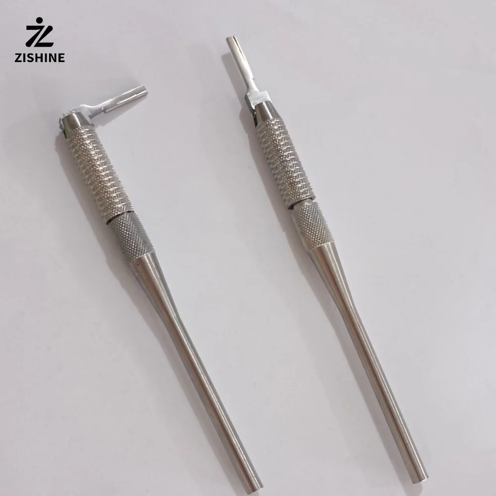 Autoclavable Dental Rotating Knife Handle 180 Degree Adjustable Surgical Blade Scalpel Handle 1/2Pcs Dentistry Tool