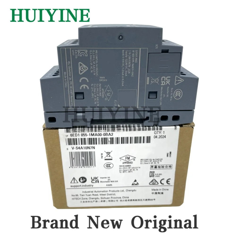 6ED1055-1MA00-0BA2 6ED10551MA000BA2 LOGO! 8 AM2 New Original PLC Programmable Controller