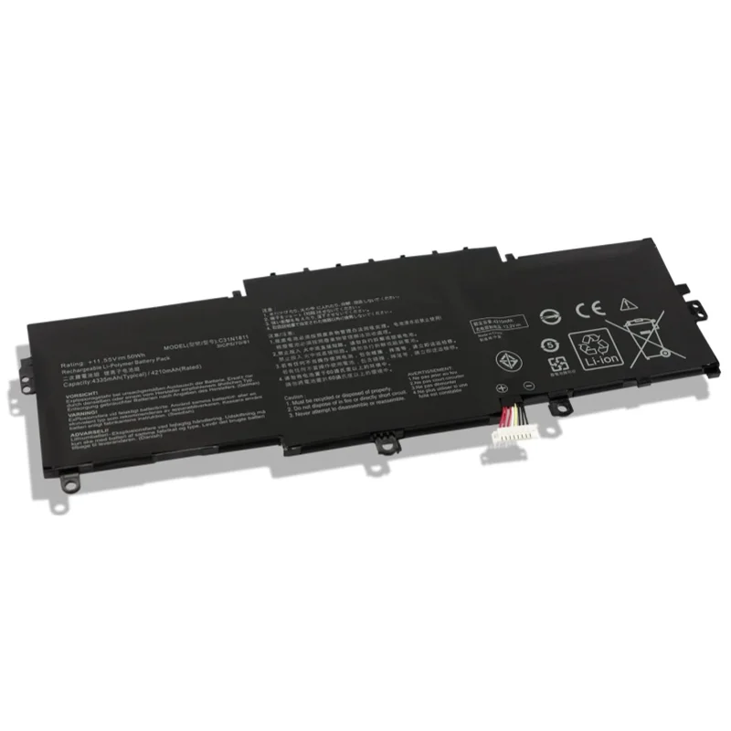 11.55 V 50Wh Nieuwe Notebook Laptop Batterij C31N1811 Voor ASUS ZenBook 14 U4300 U4300F U4300FA U4300FN UX433 UX433FA UX433FN RX433F