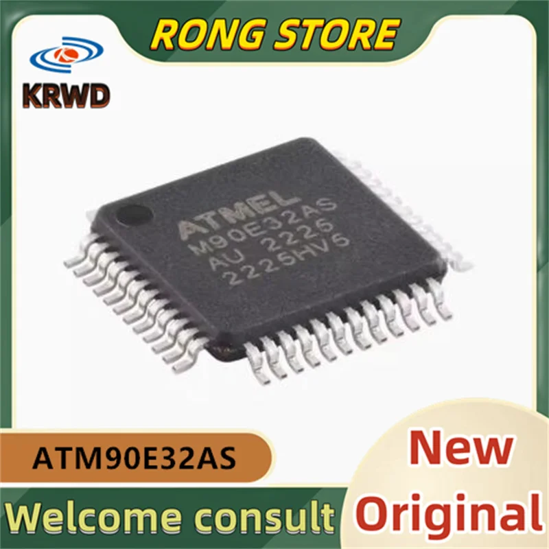 5 pezzi M90E32AS nuovo e originale ATM90E32AS-AU-R muslimate