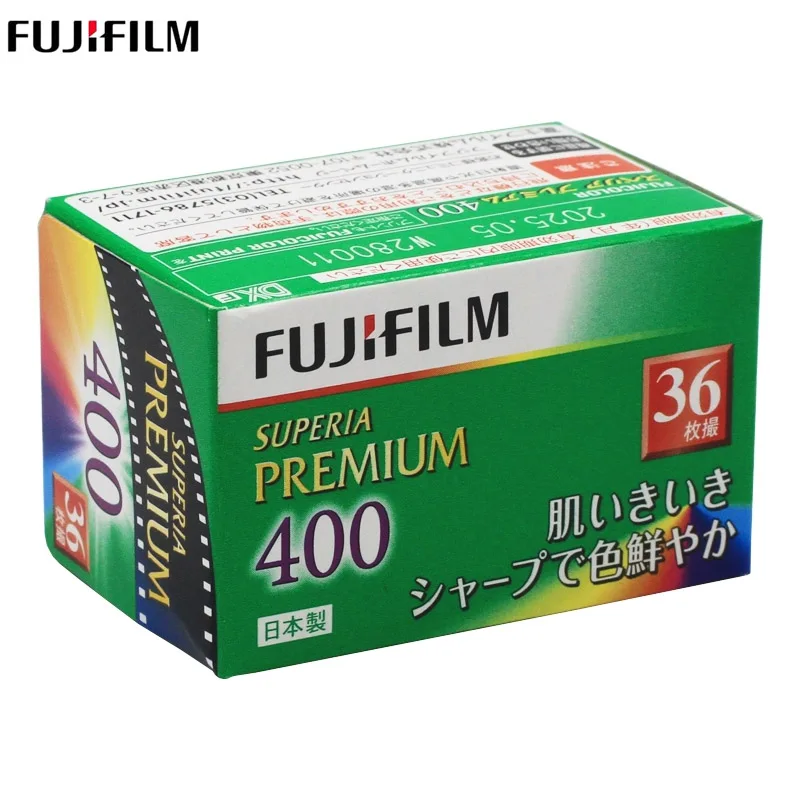 فيلم Fujifilm Superia Premium 400 لون 35 مم (36 التعرض) لكاميرا Kodak M35/M38/F9 Fuji Film تاريخ انتهاء الصلاحية: 2027
