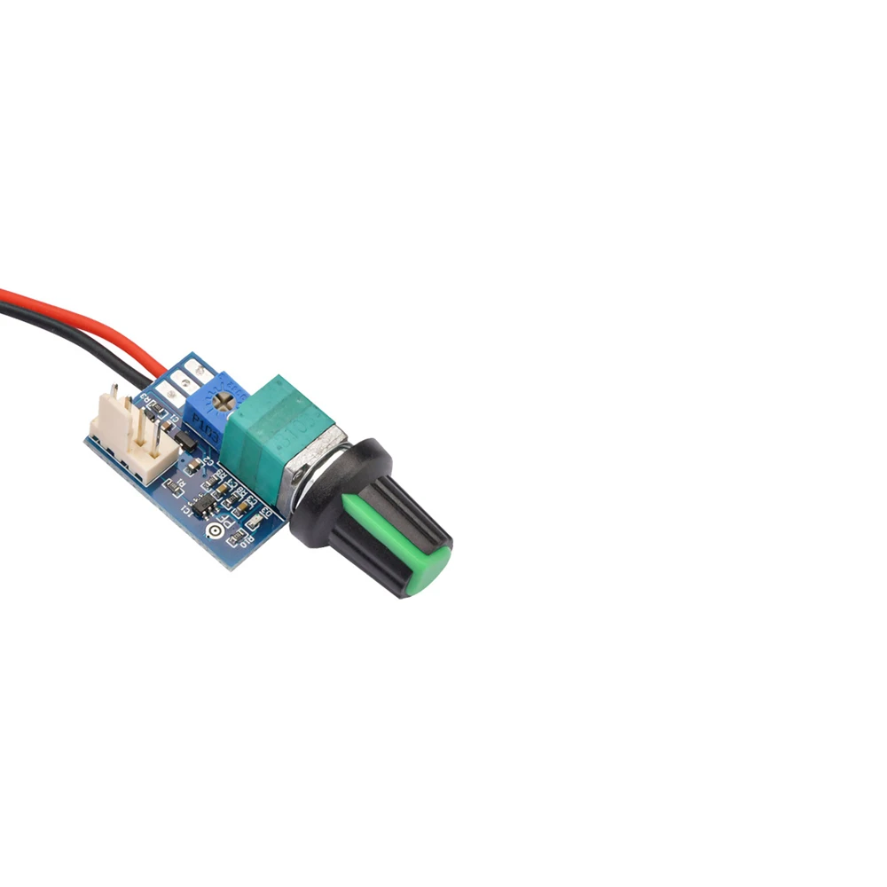 

DC12V Manual 4-Wire PWM Fan Motor Speed Controller Governor Chassis 4-wire Fan Speed Regulation Noise Reduction Switch With Knob