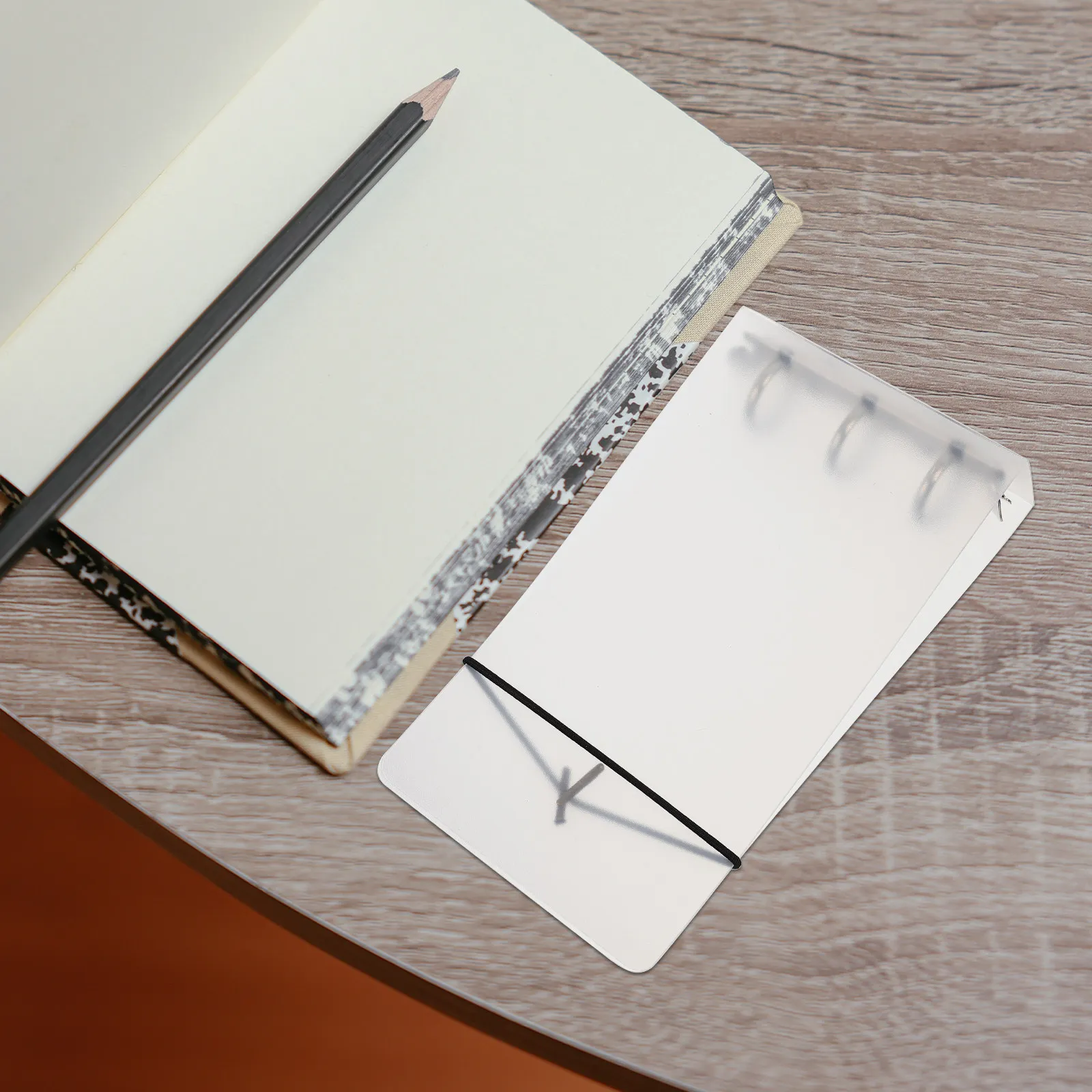 kit-com-3-ficharios-transparentes-para-caderno-com-refil-reciclado-substituivel-para-diario-caderno-de-viagem-planejador-anotacoes-de-estudo-uso-em-escritorio-e-escola