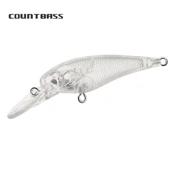 Countbass 10Pcs Blank Lure bodies, Sinking Minnow 52mm/2
