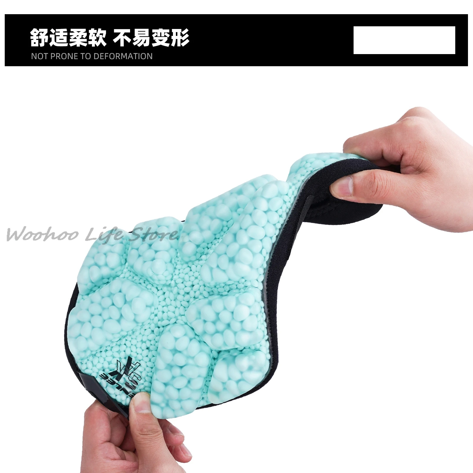

Cushioned Waterproof Bicycle Saddle Cover Non-Slip Base Durable Road & Folding Bike Cycling Accessory Comfortable Design