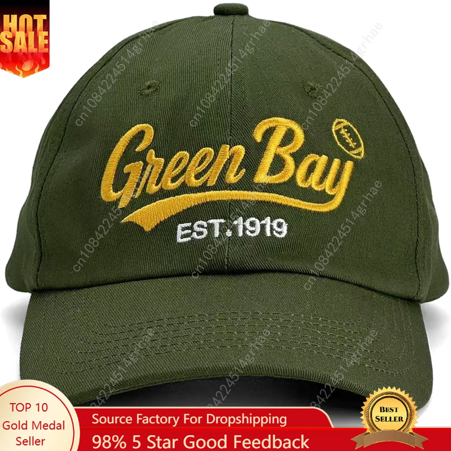 

Vintage Embroidered Baseball Cap, Adjustable Dad Hat for Men and Women