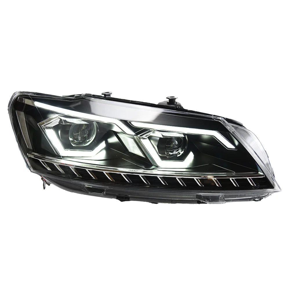 Car Lights for Passat B7 Headlight Projector Lens 2011-2015 Dynamic Signal Head Lamp LED Headlights Drl Automotive Accessories